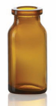 10 ml injectieflacon, amber, type 1 geblazen glas